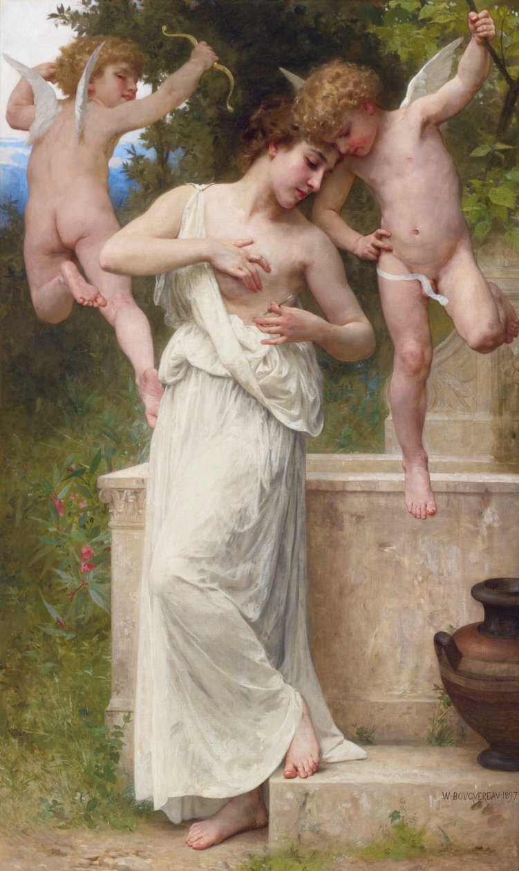 Wonden van Liefde door William Adolphe Bouguereau