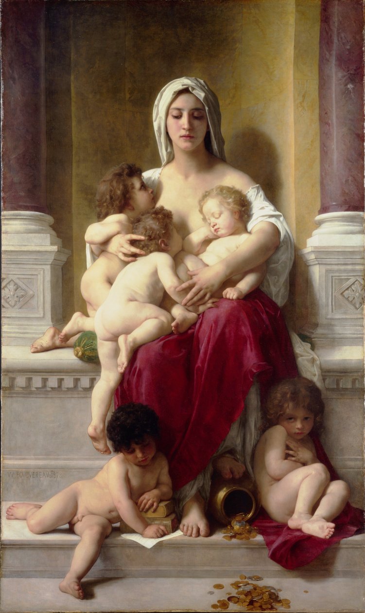 Liefdadigheid door William Adolphe Bouguereau