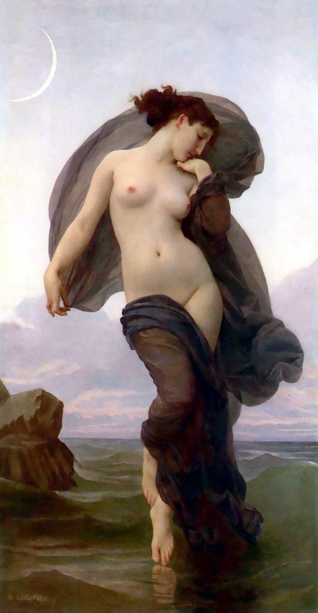 Avondstemming door William Adolphe Bouguereau
