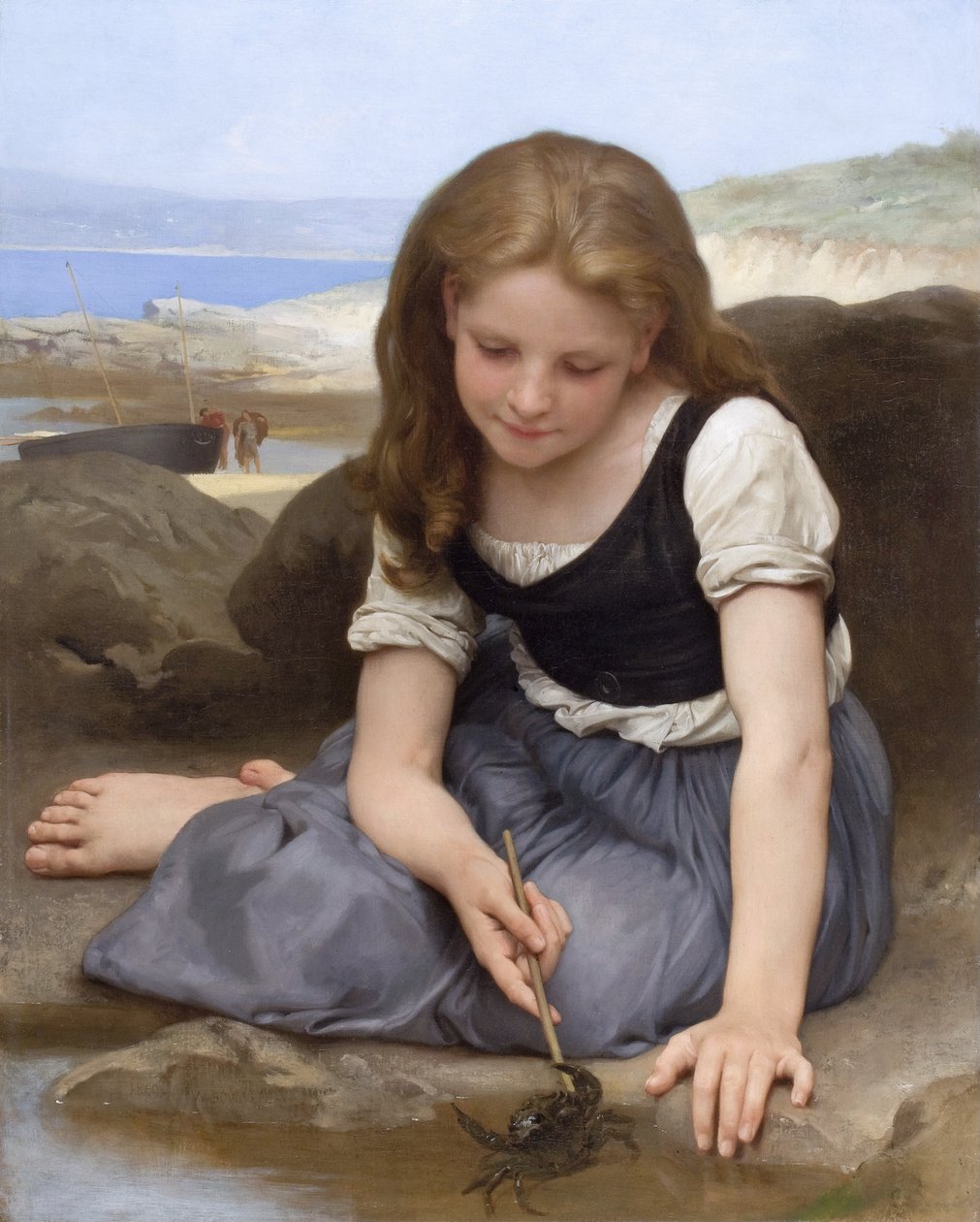 De Krab door William Adolphe Bouguereau