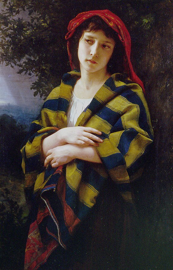 Tijdens de Storm door William Adolphe Bouguereau