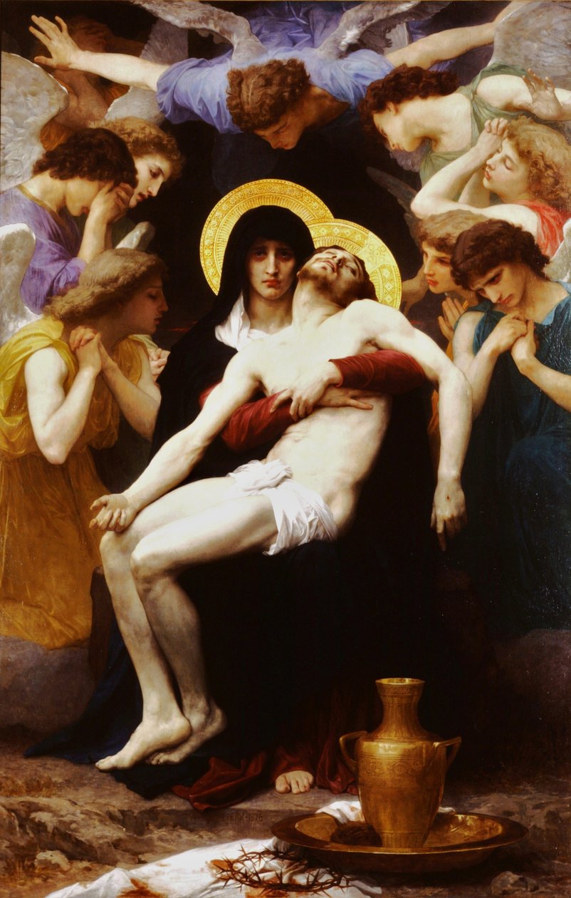 Pietà door William Adolphe Bouguereau