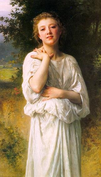 Souvenir door William Adolphe Bouguereau