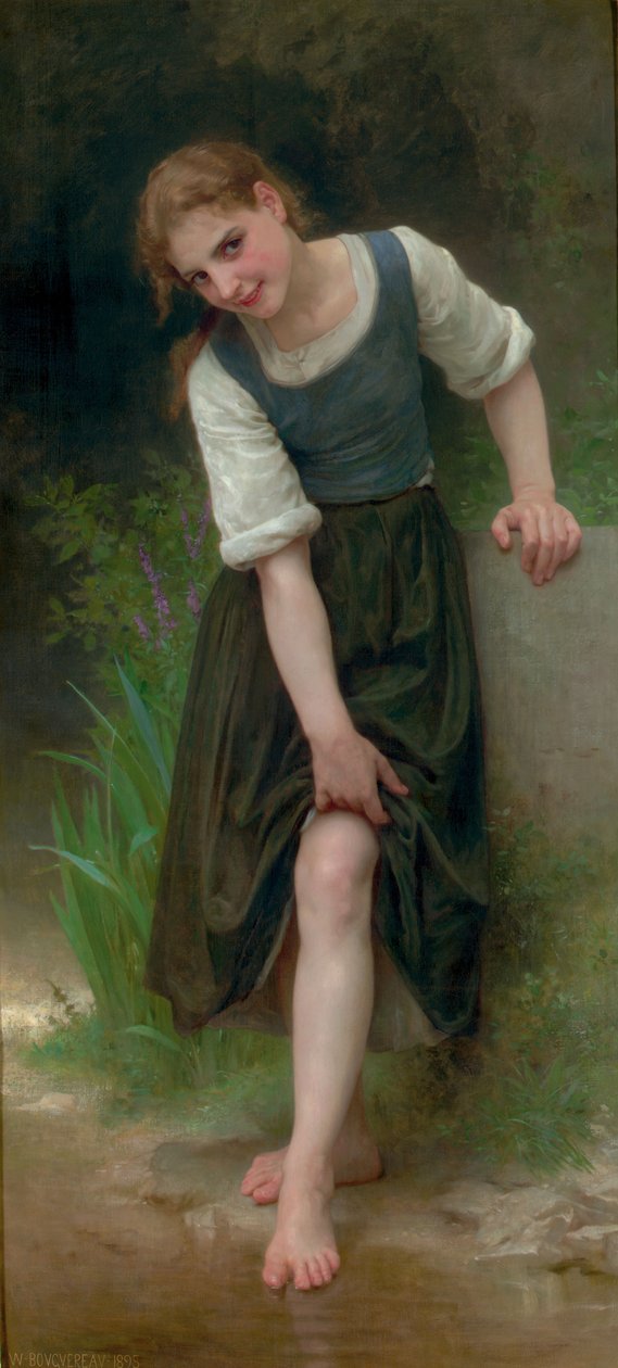 De Voorde door William Adolphe Bouguereau