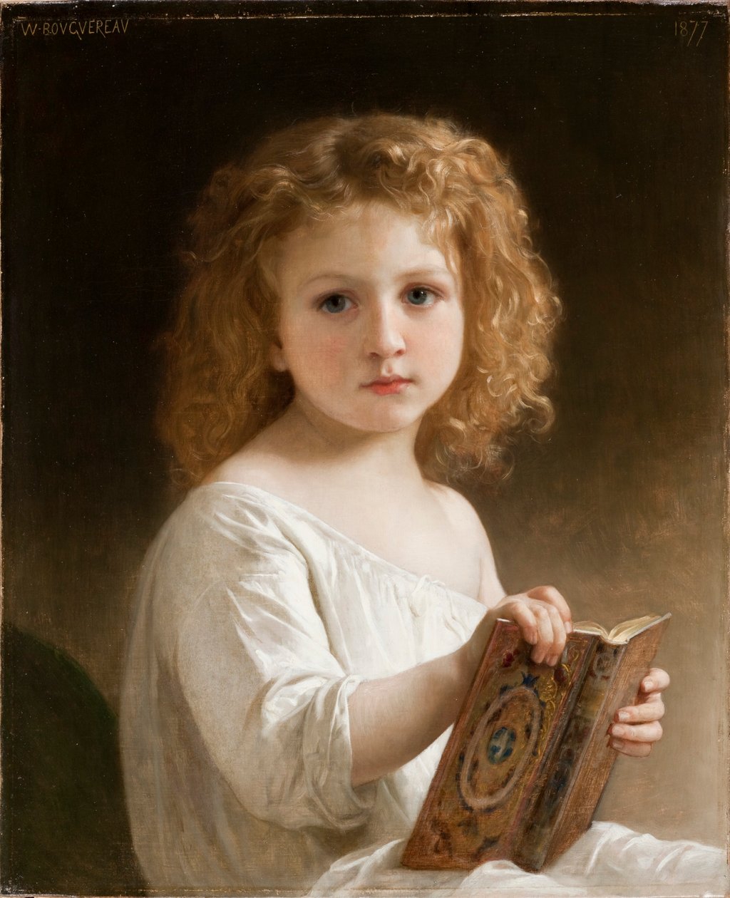 Het Verhalenboek door William Adolphe Bouguereau