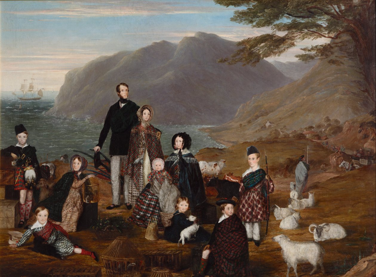 De Emigranten door William Allsworth