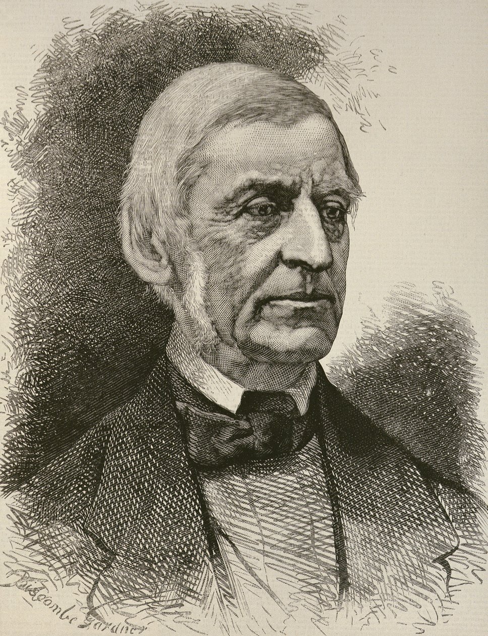 De Wijlen Ralph Waldo Emerson (1803-82), uit 