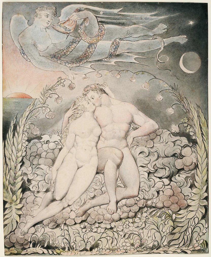 Verloren paradijs door William Blake