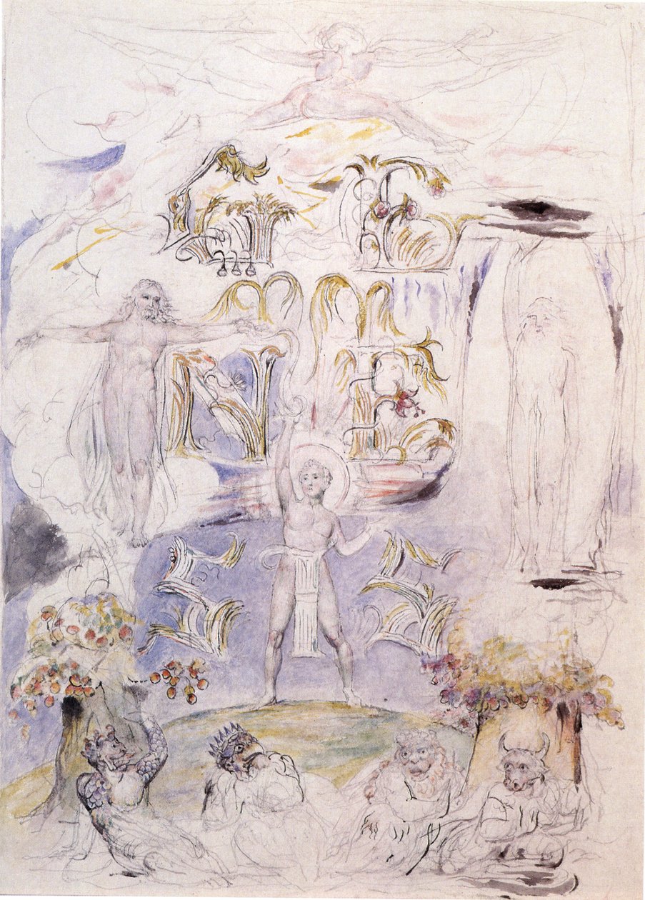 Genesis door William Blake