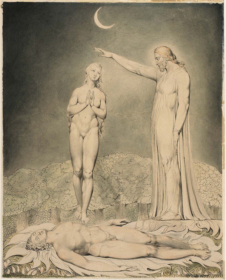 Verloren paradijs door William Blake