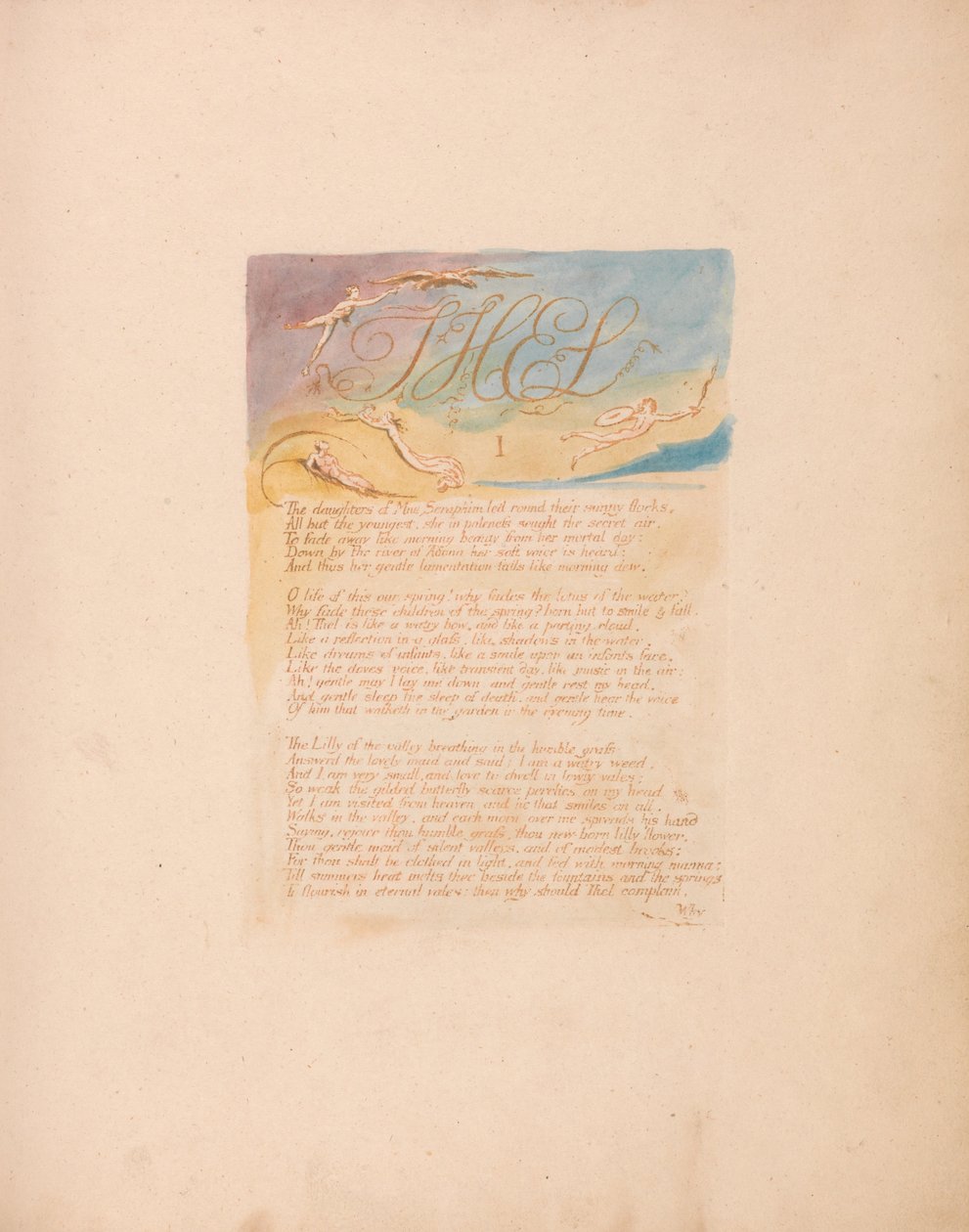 De dochters van Mevr. Seraphim door William Blake