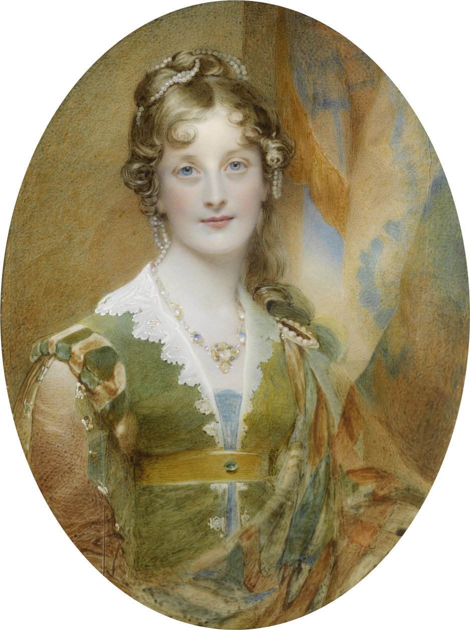 Jane Digby, Lady Ellenborough door William Charles Ross