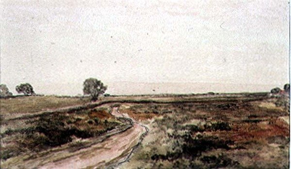 Studies van Engels landschap door William Collins