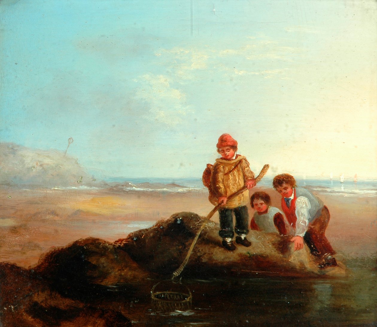 De garnalenvissers door William Collins