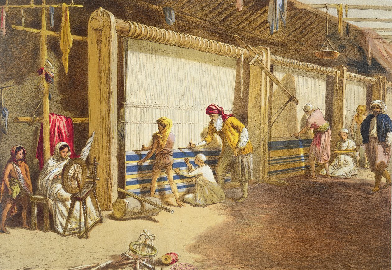 De Thug School of Industry, Jubbulpore, 1863 door William Crimea Simpson