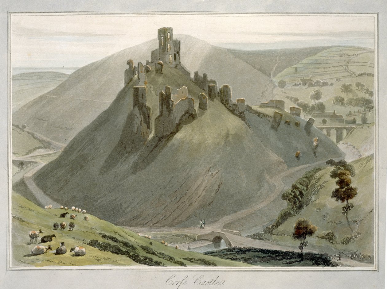 Corfe Castle, uit 