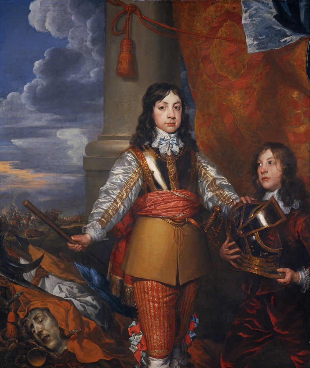 Karel II, 1630 door William Dobson