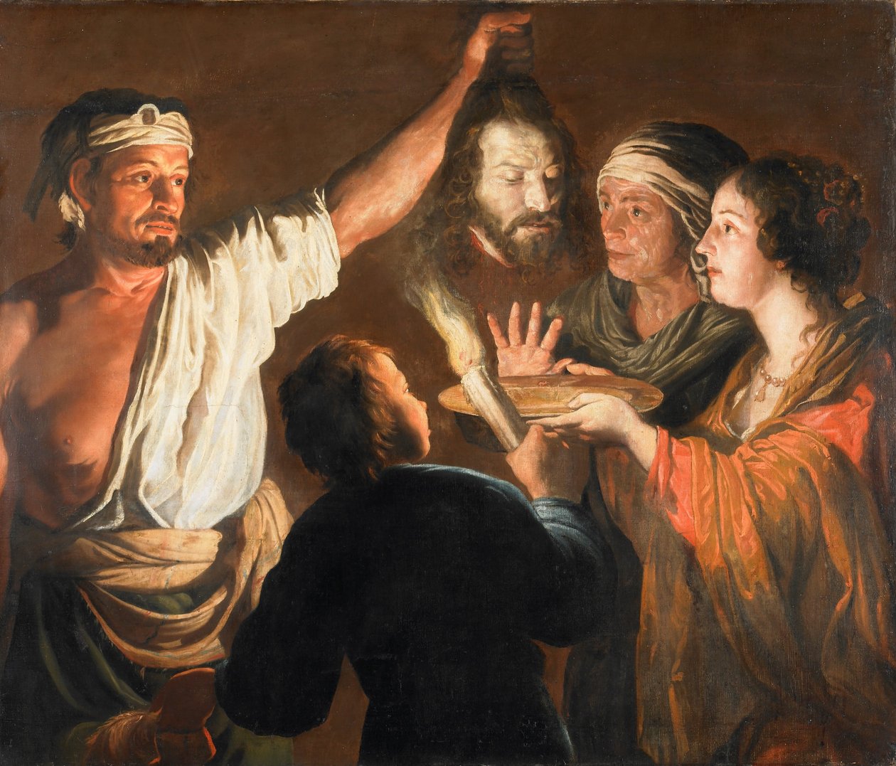 De Beul met het Hoofd van Johannes de Doper door William Dobson