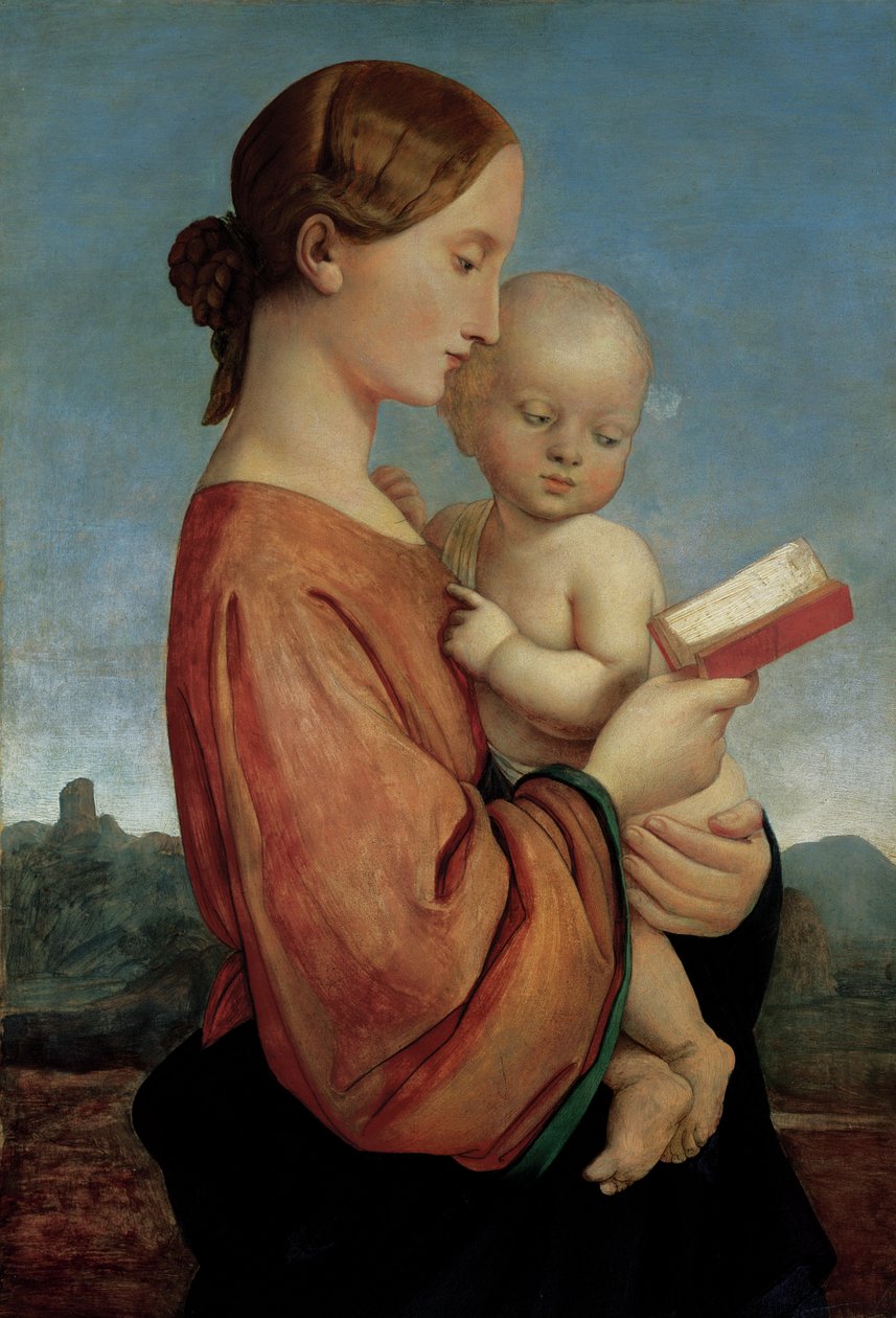 Maagd en kind door William Dyce
