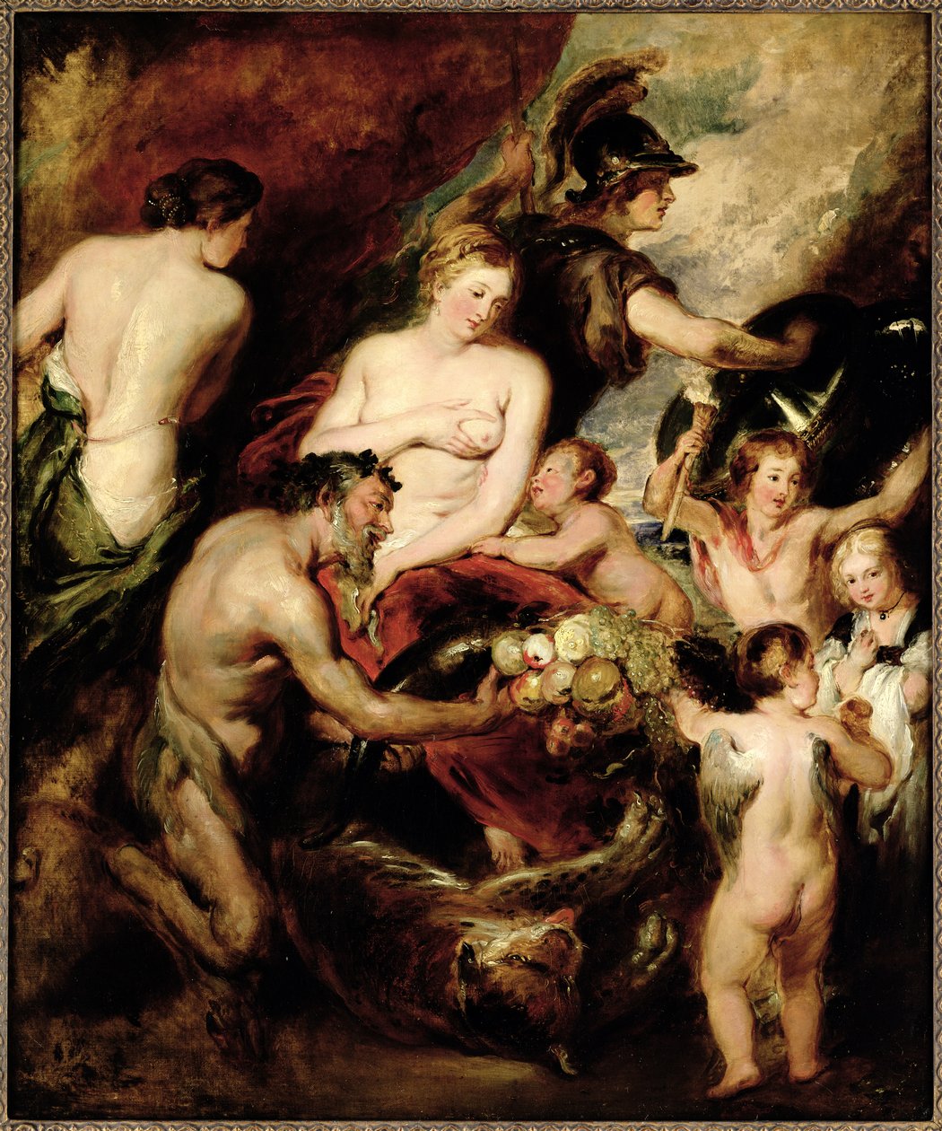 Vrede en oorlog door William Etty