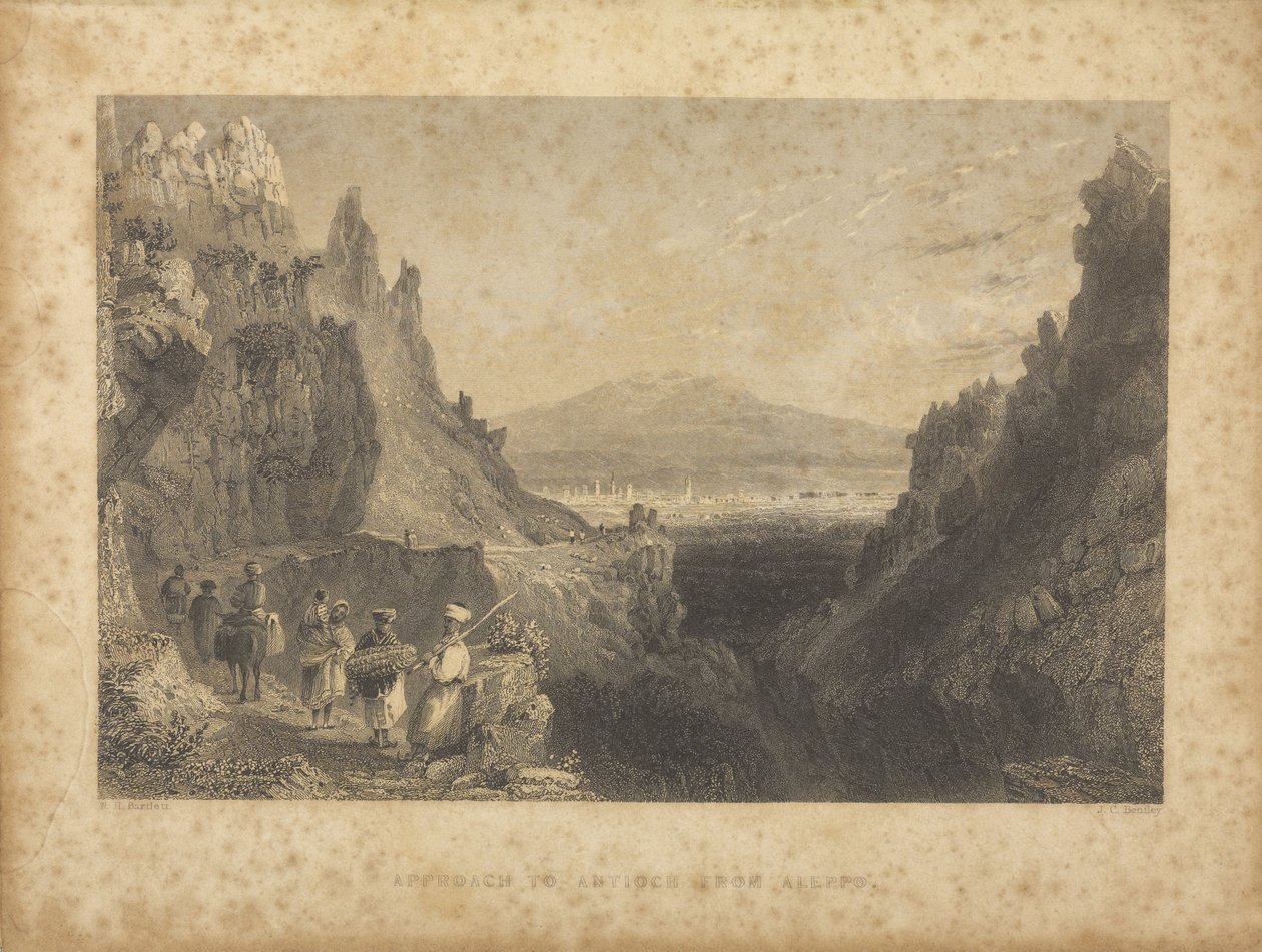 Toegang tot Antiochië vanuit Aleppo door William Henry Hunt