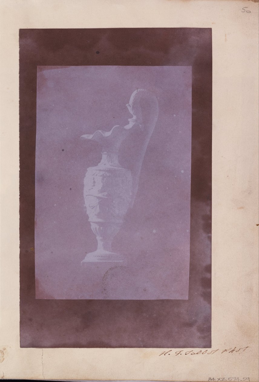 (Maltese vaas) door William Henry Fox Talbot