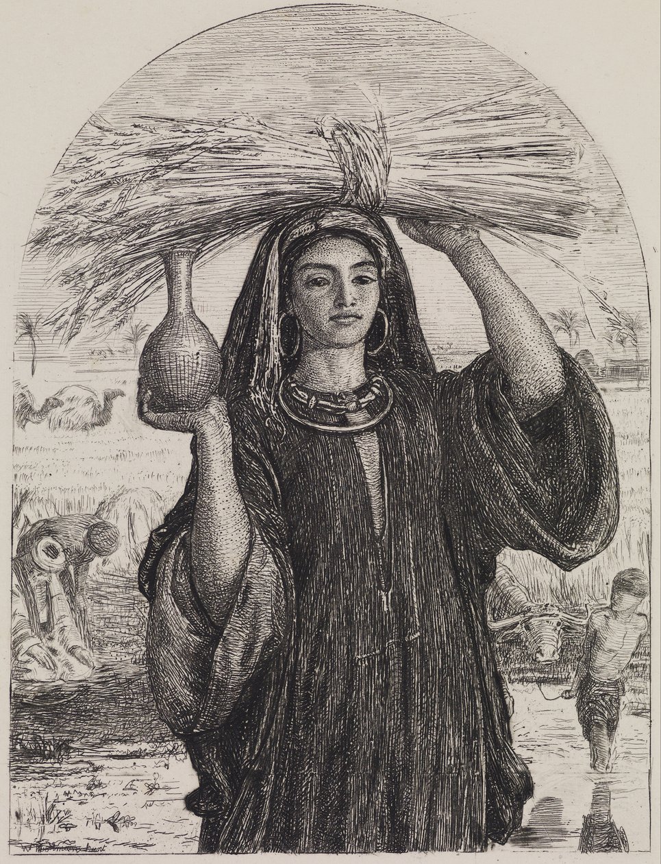 De overvloed van Egypte door William Holman Hunt