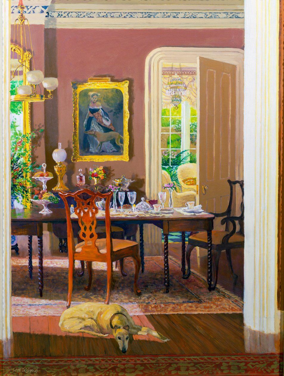 Eetkamer (Victoriaanse Stijl) door William Ireland