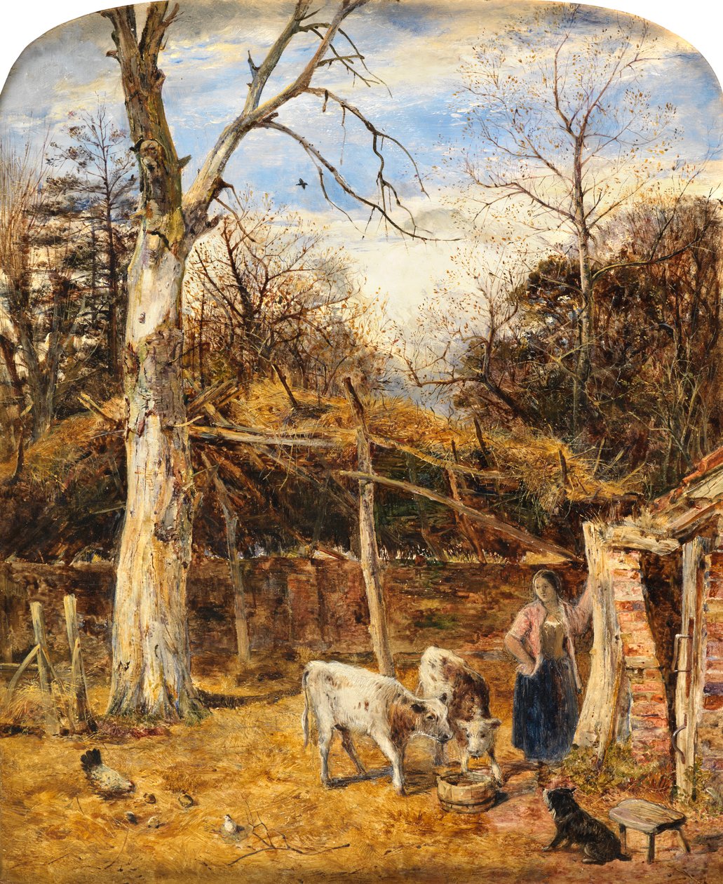 De boerderij door William Joseph J.C. Bond