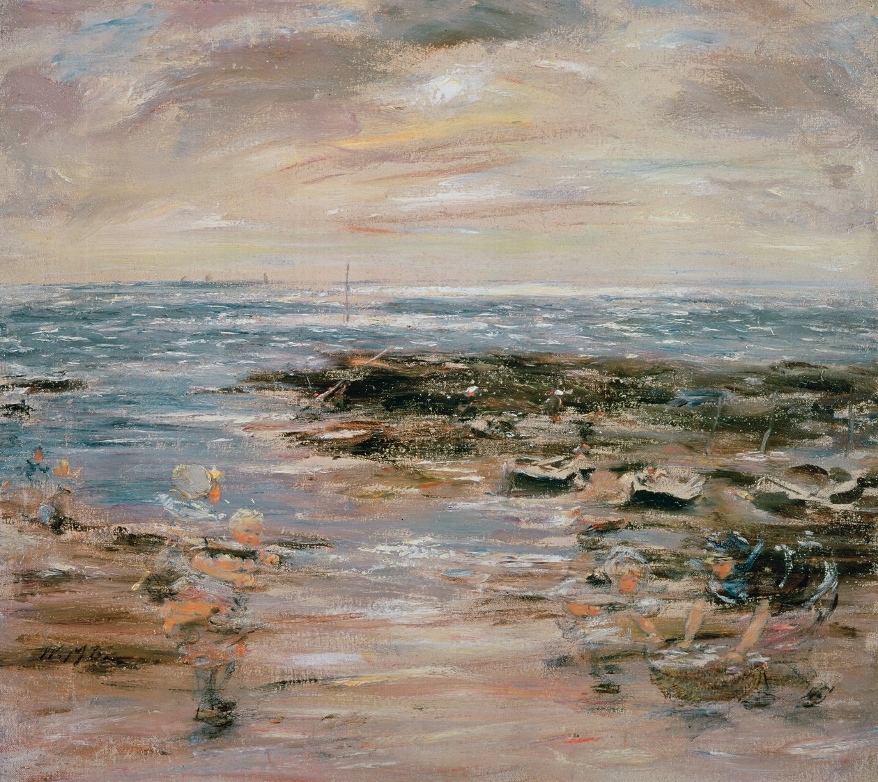 Port Seton, Schotland door William McTaggart
