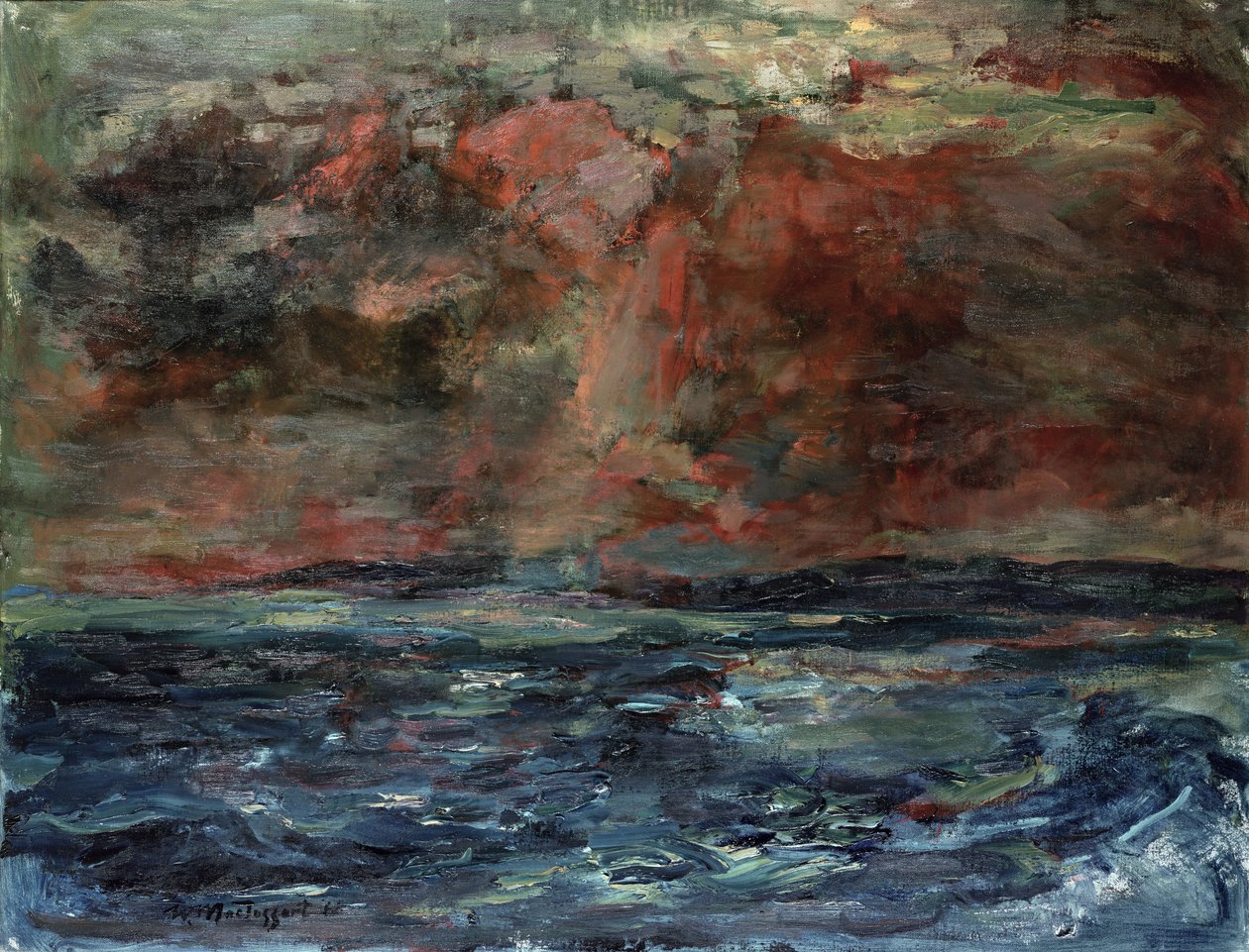 Stormwolk door William McTaggart