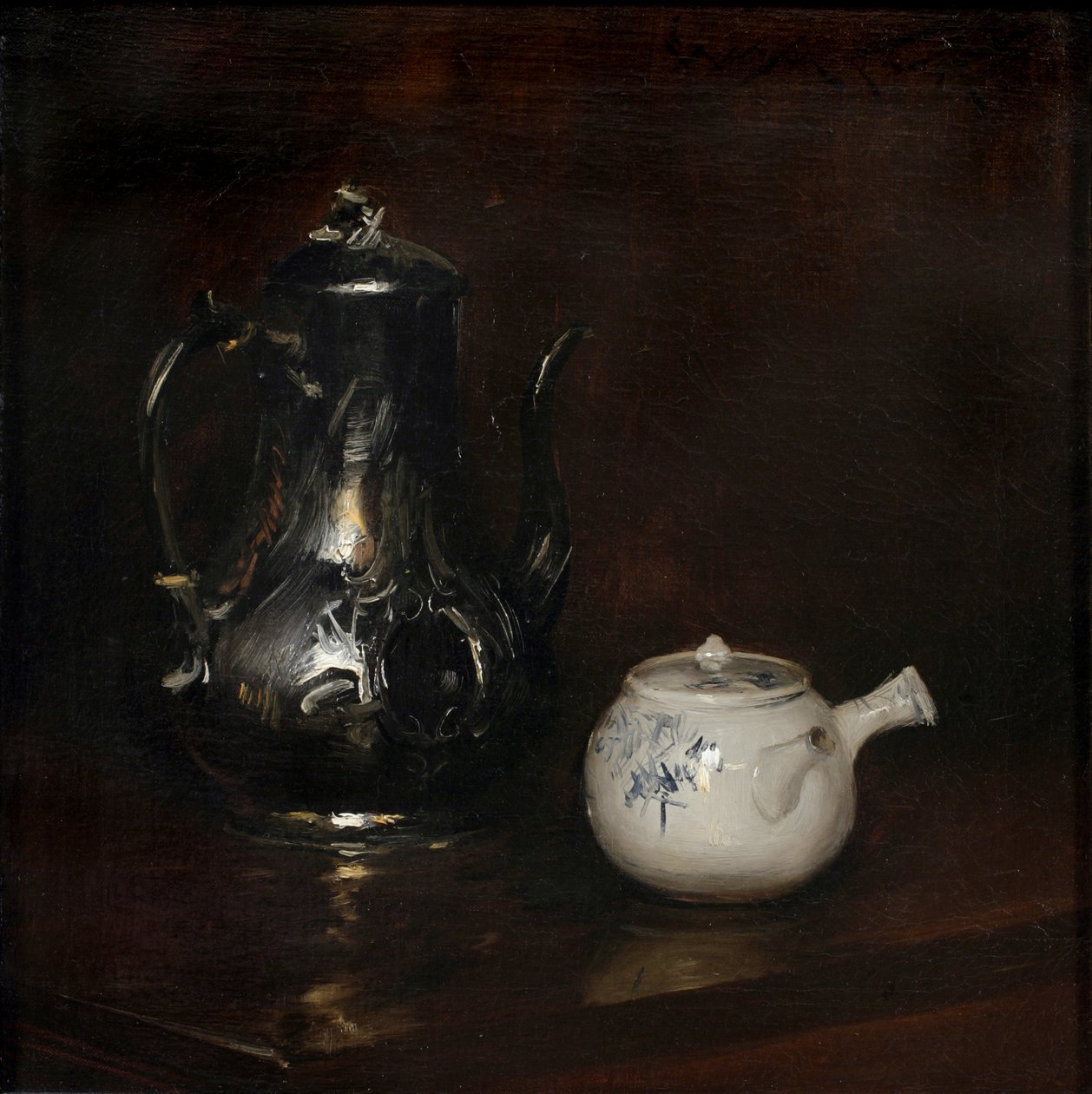 Stilleven door William Merritt Chase
