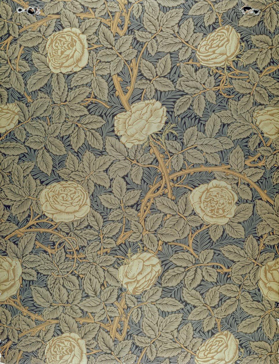 Roos ontwerp door William Morris