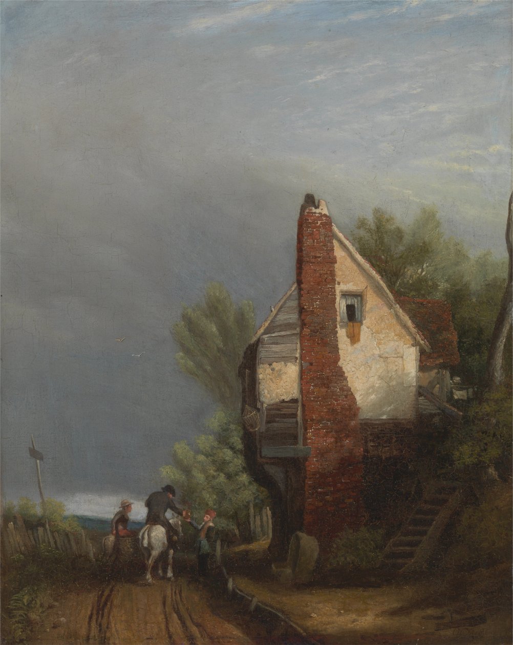 Een Oude Gevel door William Mulready