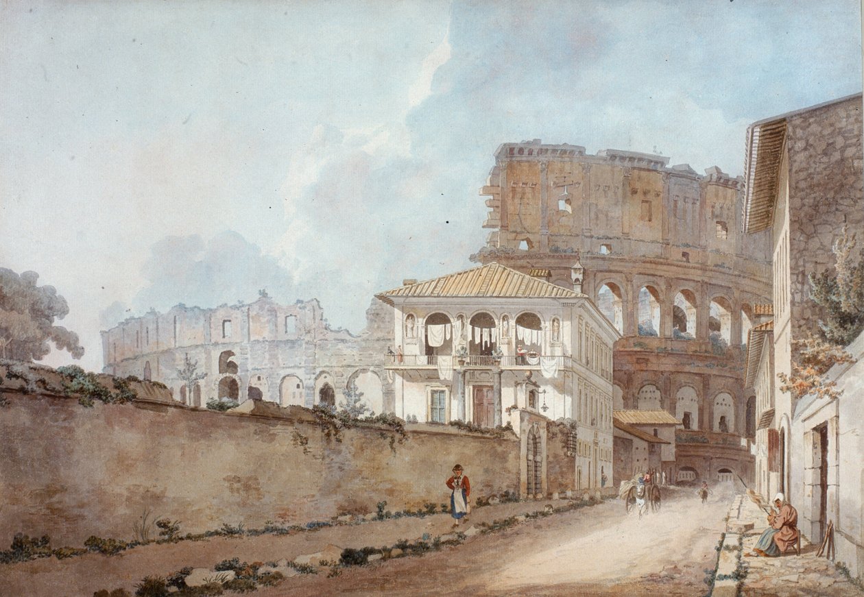 Het Colosseum, Rome door William Pars