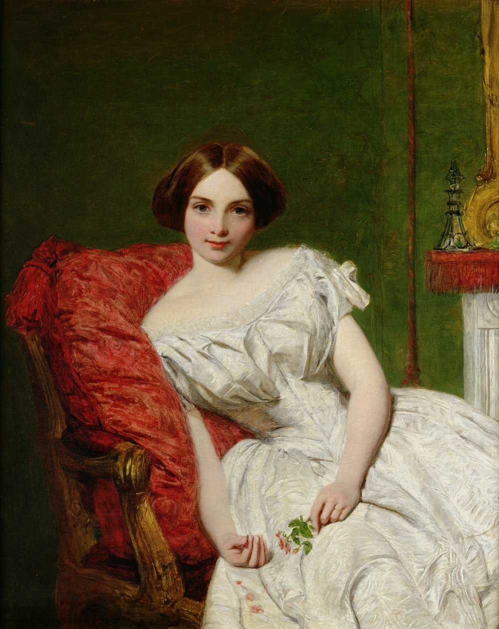 Portret van Annie Gambart door William Powell Frith