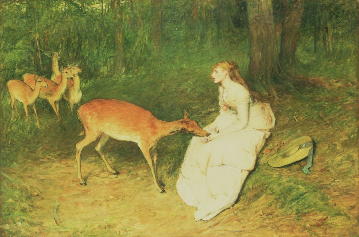 Het Bos Huisdier door William Quiller Orchardson