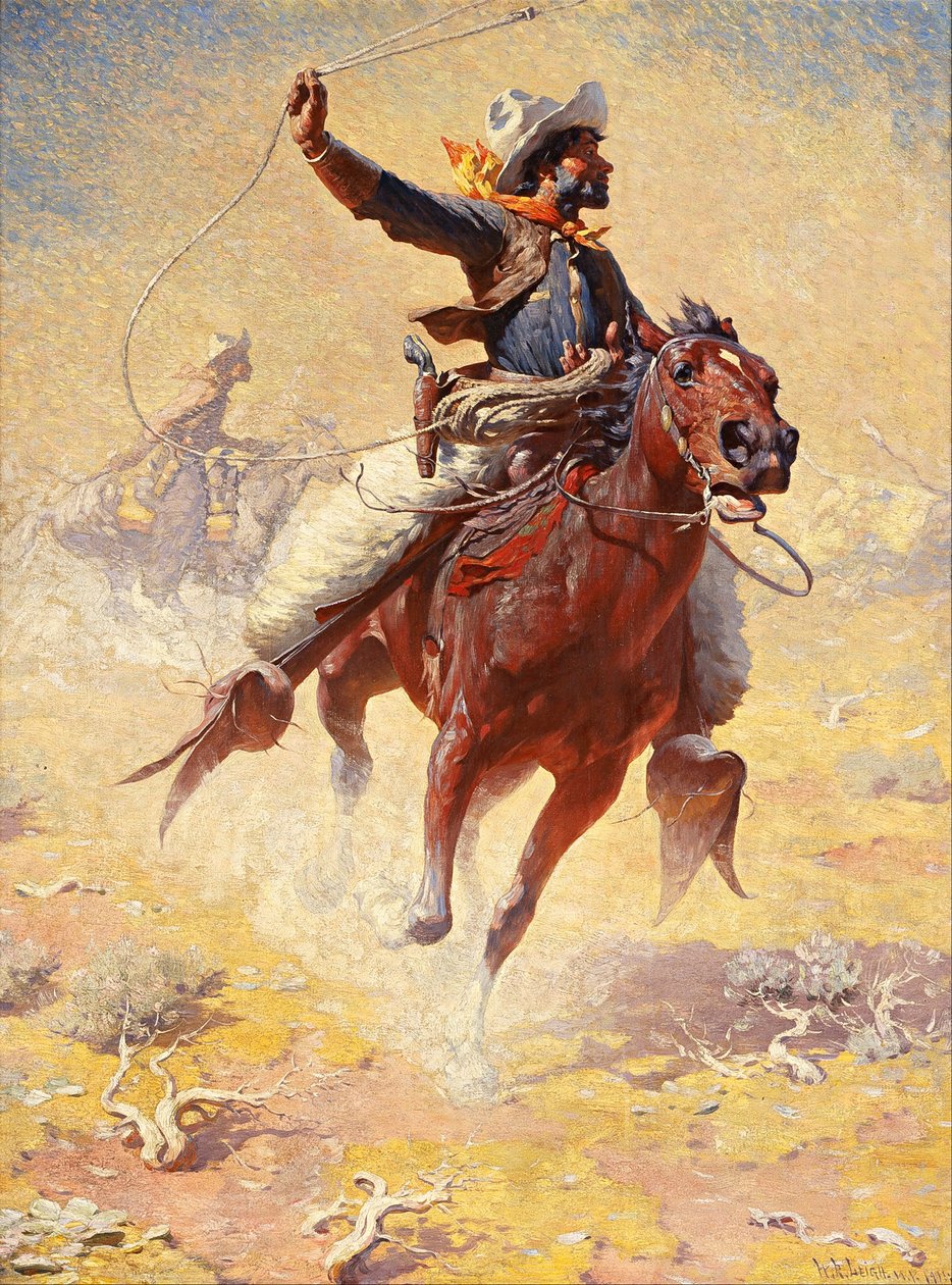 Het vangen door William Robinson Leigh