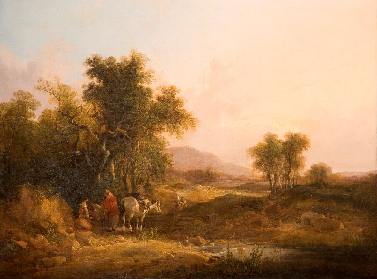 Landschap door William Shayer