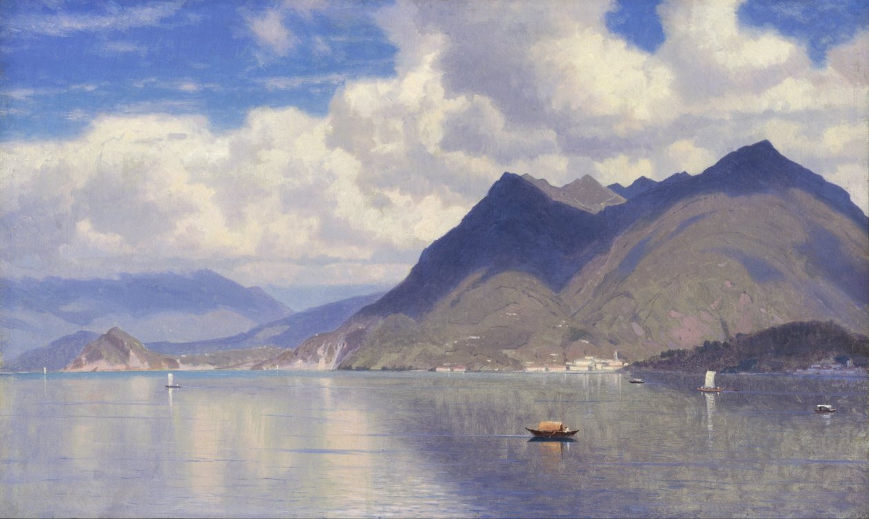 Lago Maggiore door William Stanley Haseltine