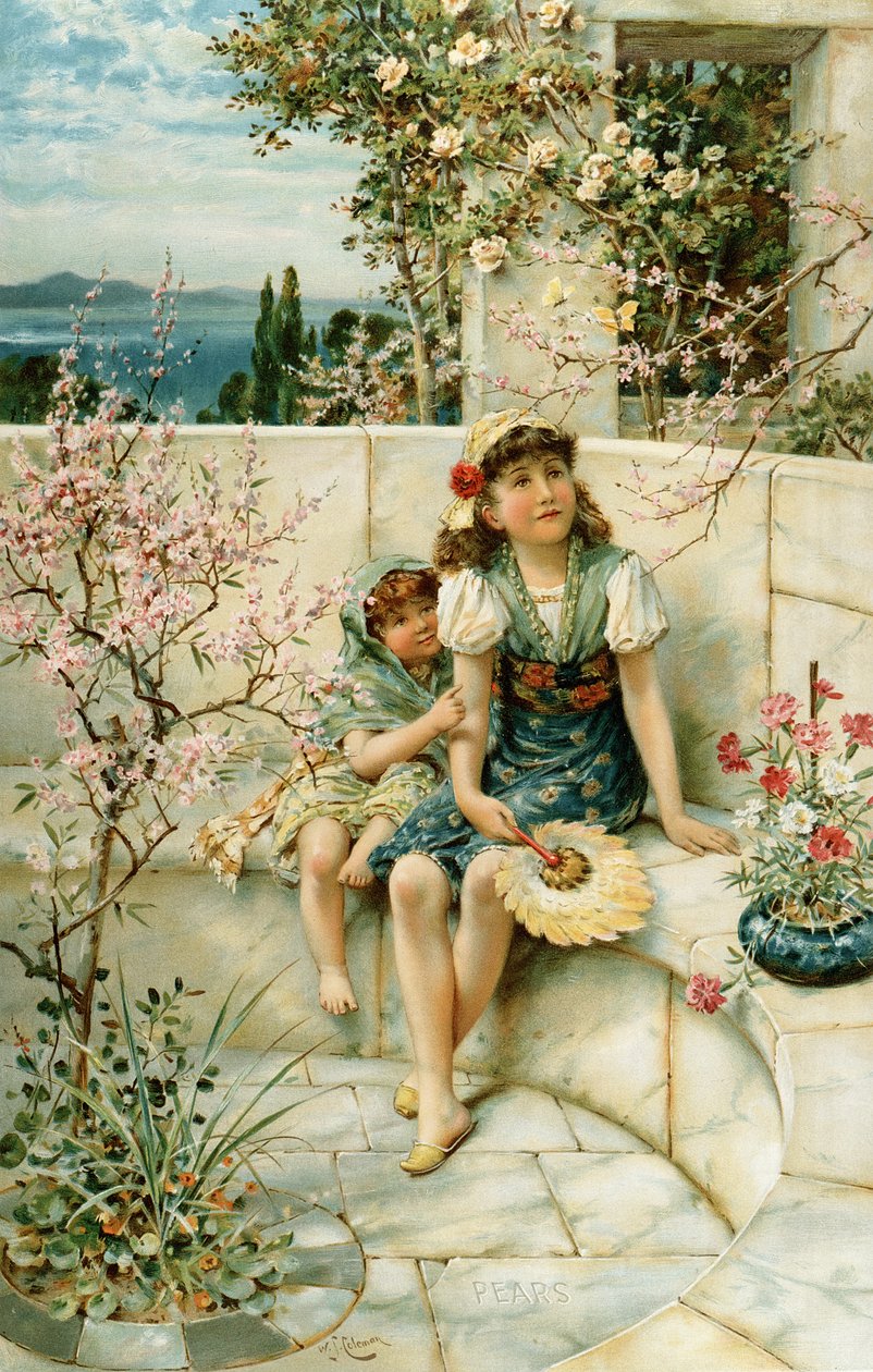 Vlinders, uit de Pears Annual, 1910 door William Stephen Coleman