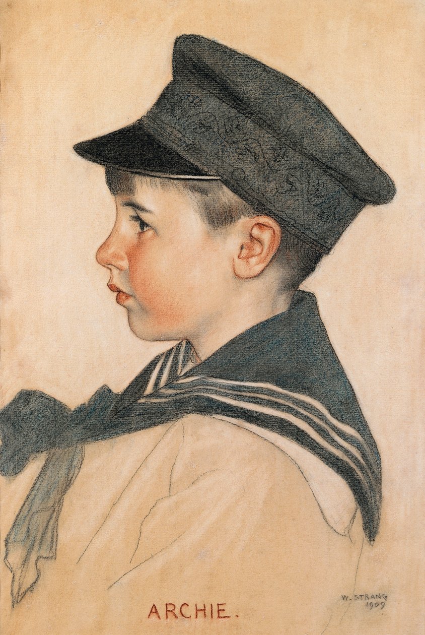 Archie, 1909 door William Strang