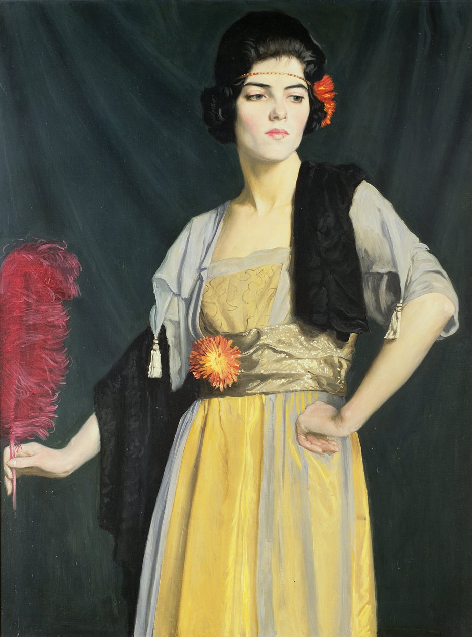 De Veren Waaier door William Strang