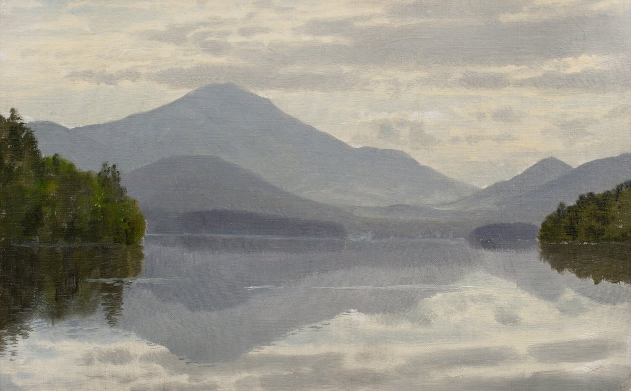 Whiteface Mountain, Lake Placid, c.1877 door William Trost Richards
