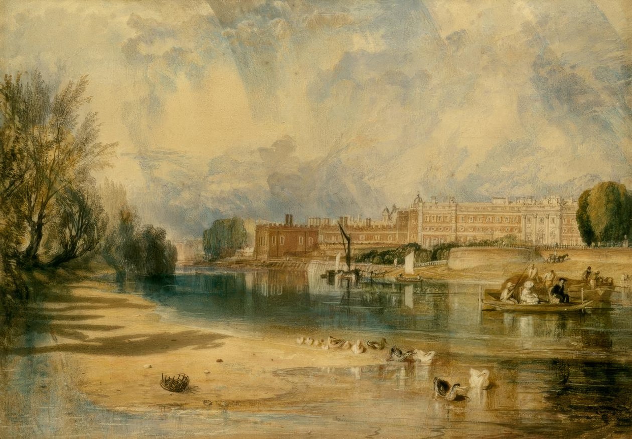 Hampton Court Palace door Joseph Mallord William Turner