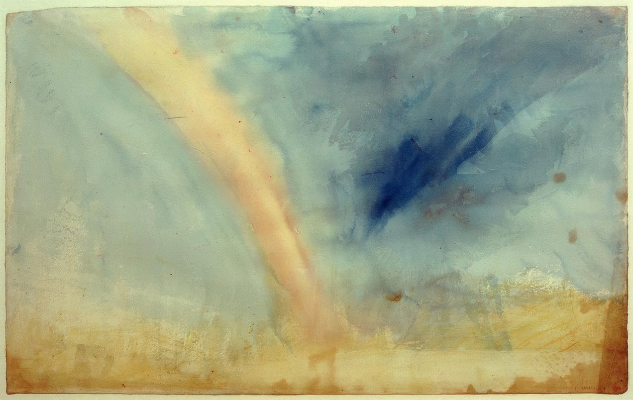 De regenboog door Joseph Mallord William Turner