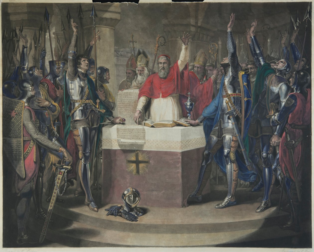 Handvest van Vrijheden, 1795 door William Martin