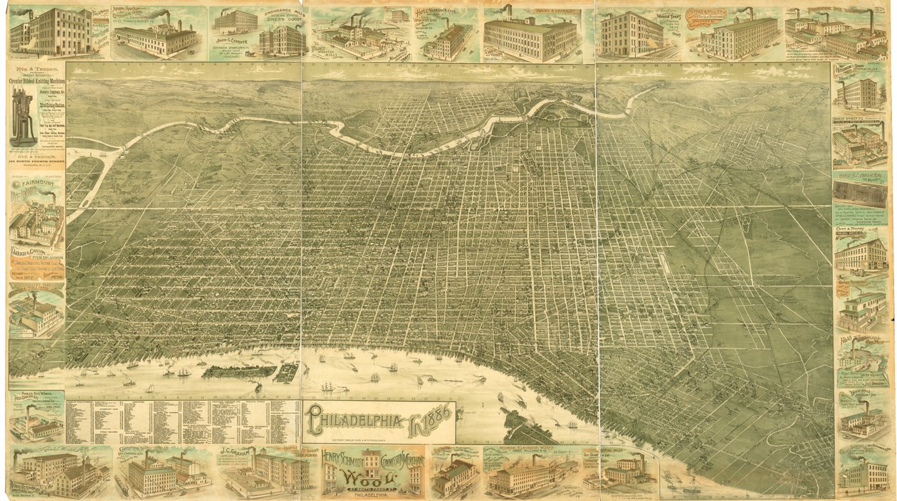 Philadelphia in 1886 door William, and McFetridge, John Burk