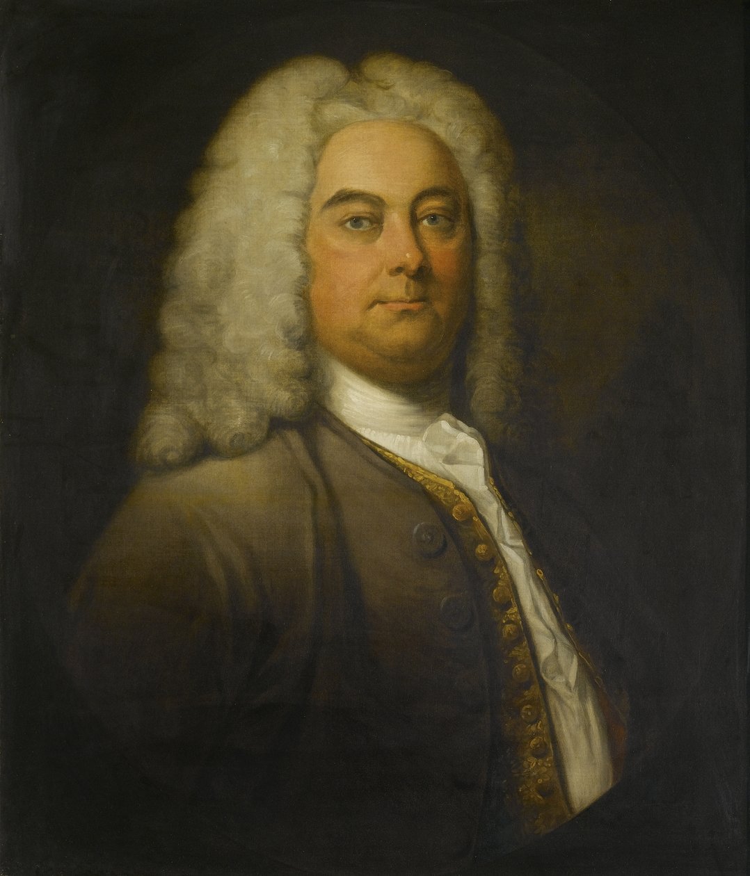George Frideric Handel door William circle of Hogarth