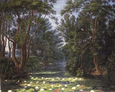 Cherwell waterlelies door Joseph Mallord William Turner